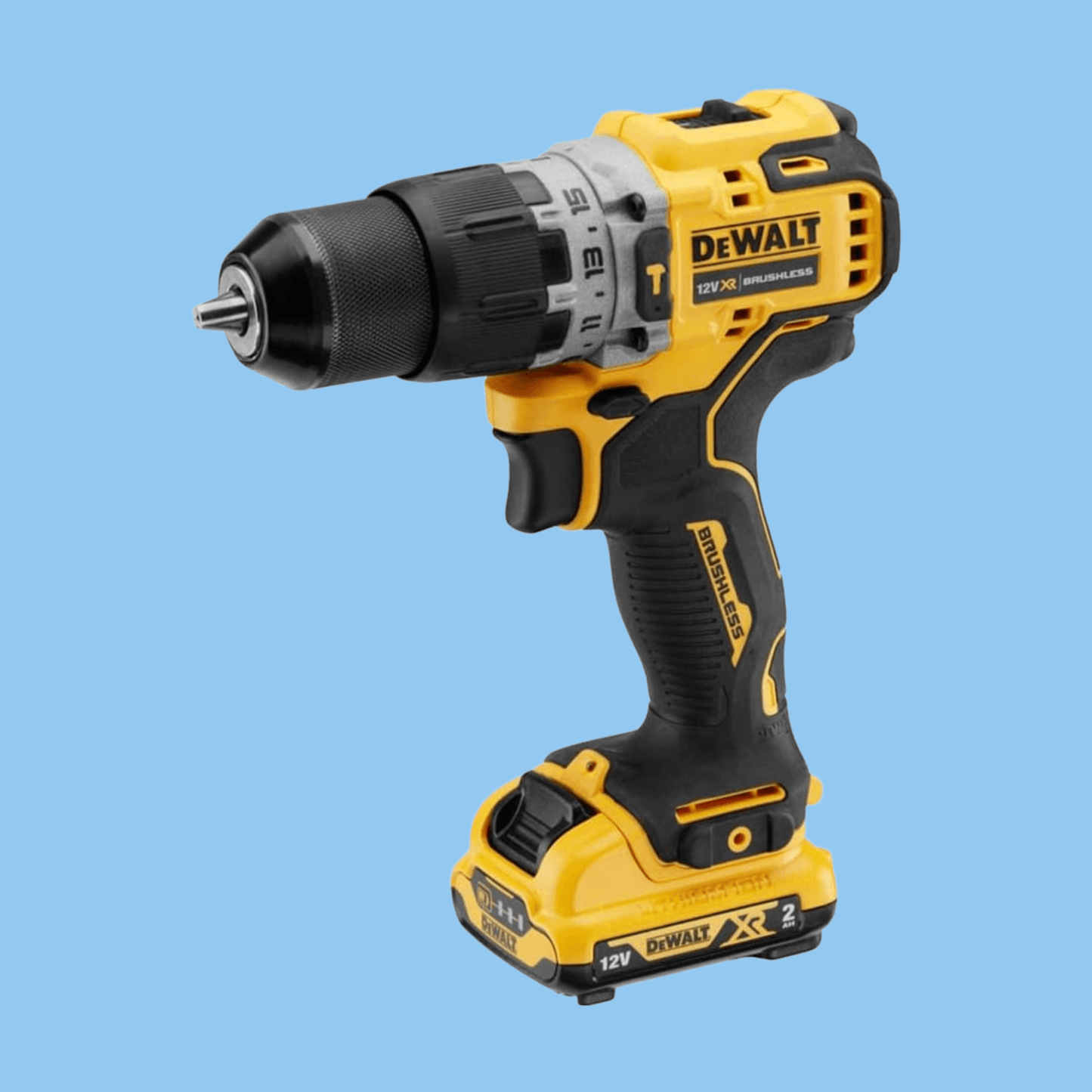 DeWalt 12V Hammer Compact Cordless 2 x 2AH batteries & Charger