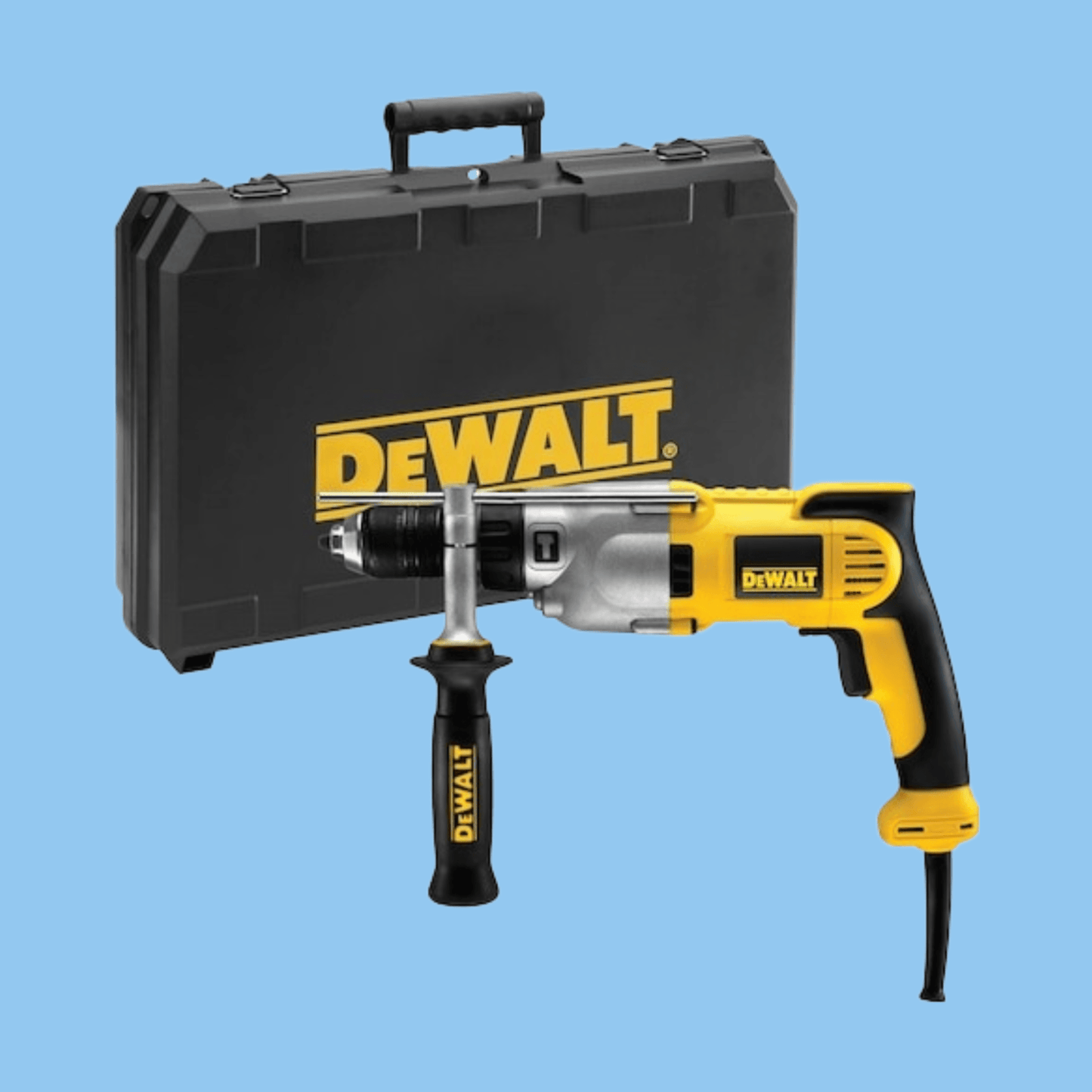 DeWalt 1100W 13mm 2 speed Pistol Percussion Drill