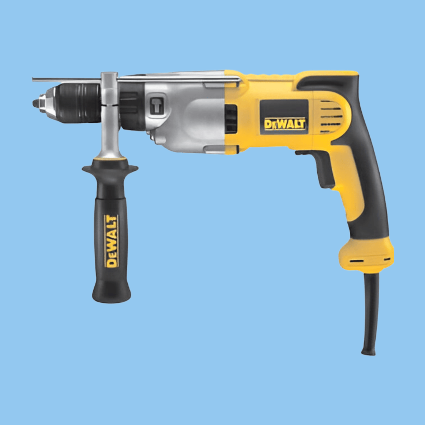 DeWalt 1100W 13mm 2 speed Pistol Percussion Drill