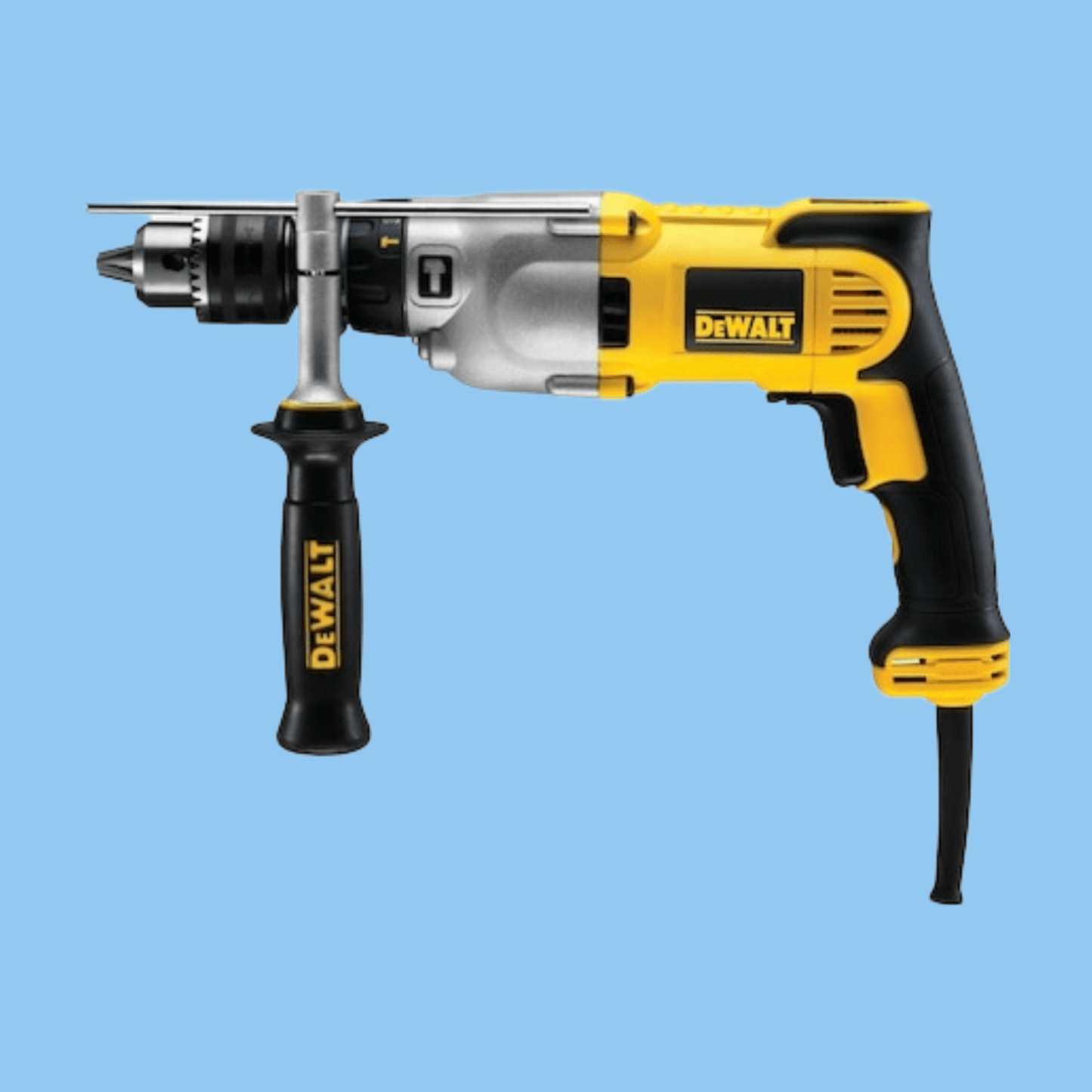 DeWalt 750W 13mm percussion drill with carton box