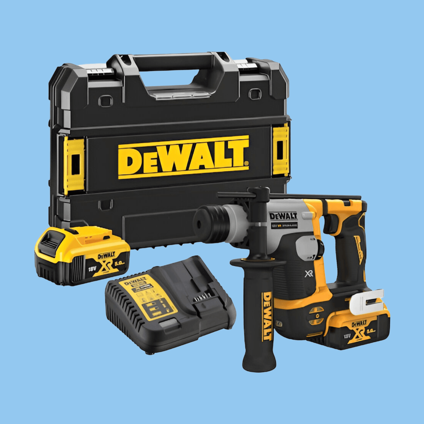 DeWalt DCH172D2-GB 18V XR 2 Ah Ultra Compact SDS-Plus Hammer