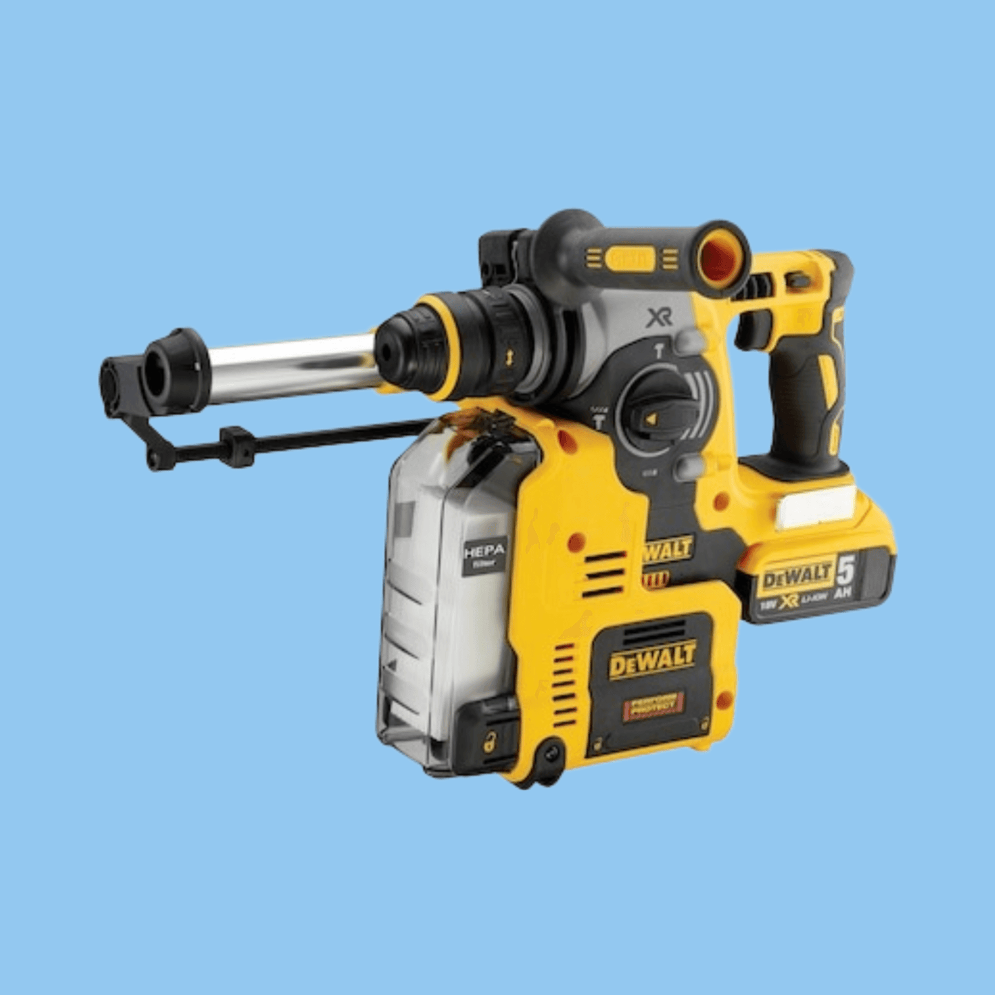 DeWalt DCH275P2-GB 18V XR Brushless SDS Hammer Drill Integrated Extraction