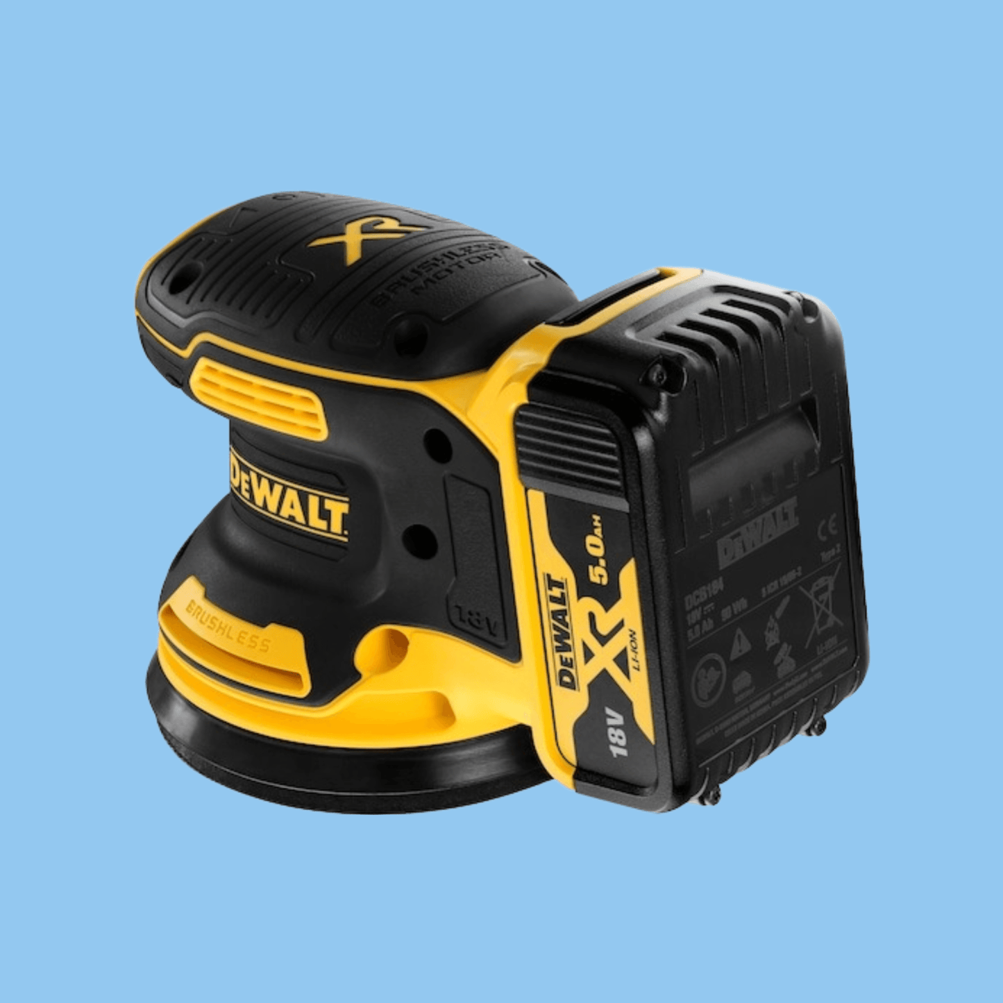 DeWalt DCW210P2-GB 18V XR Brushless Sander