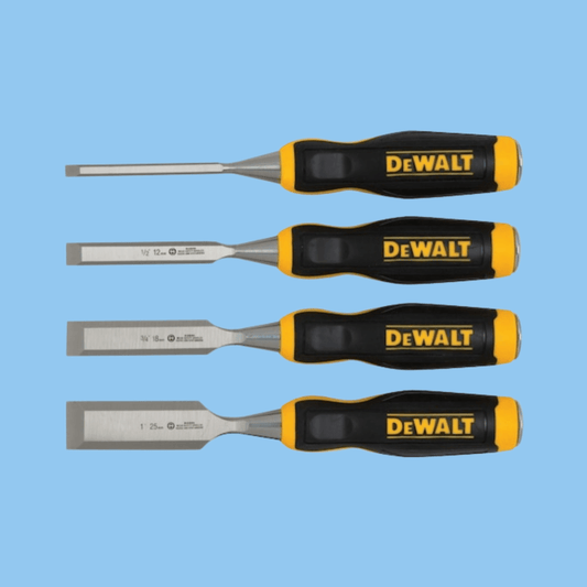 DeWalt DWHT16063 4 pc Wood Chisel Set