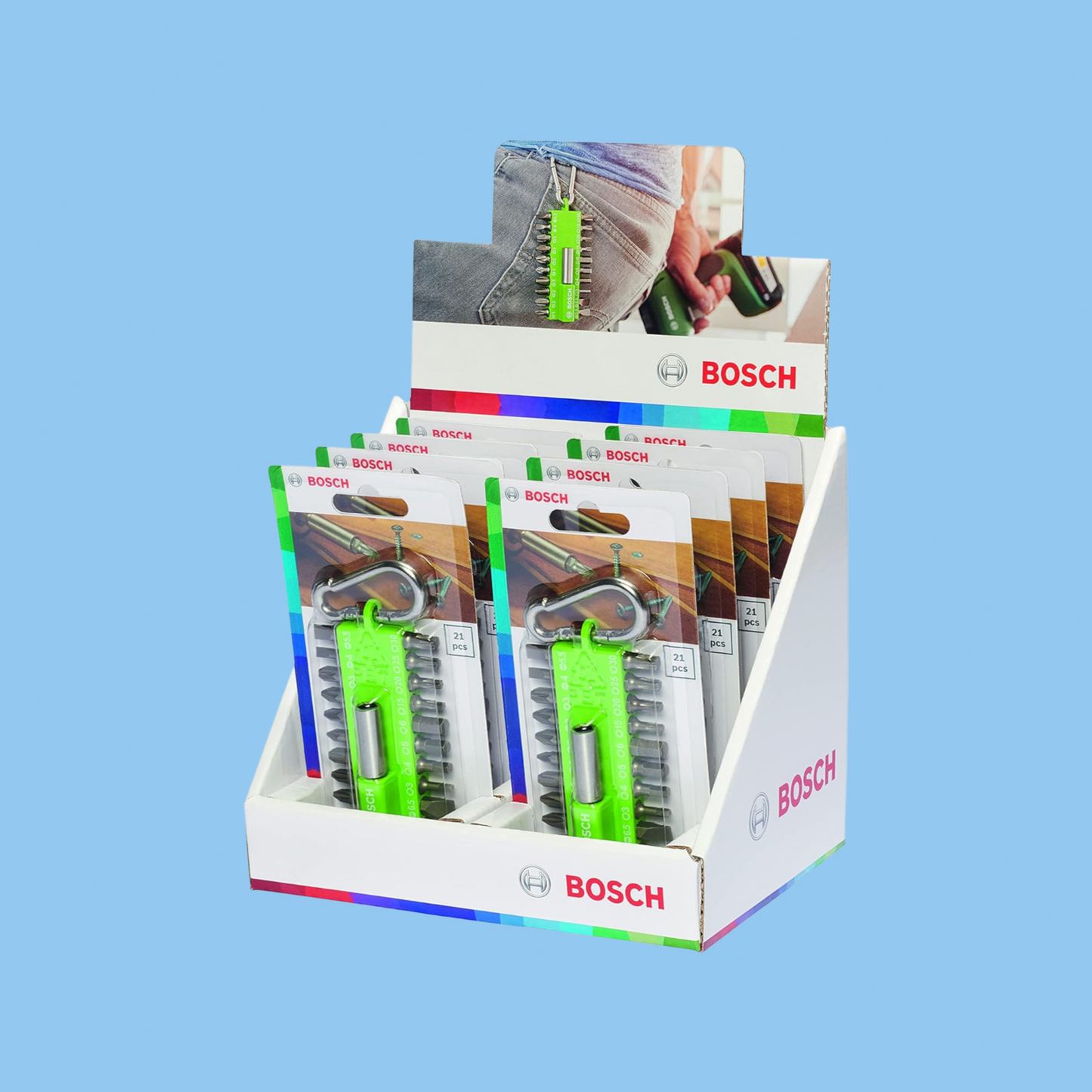 Bosch 8X SET 21PC Screw Set