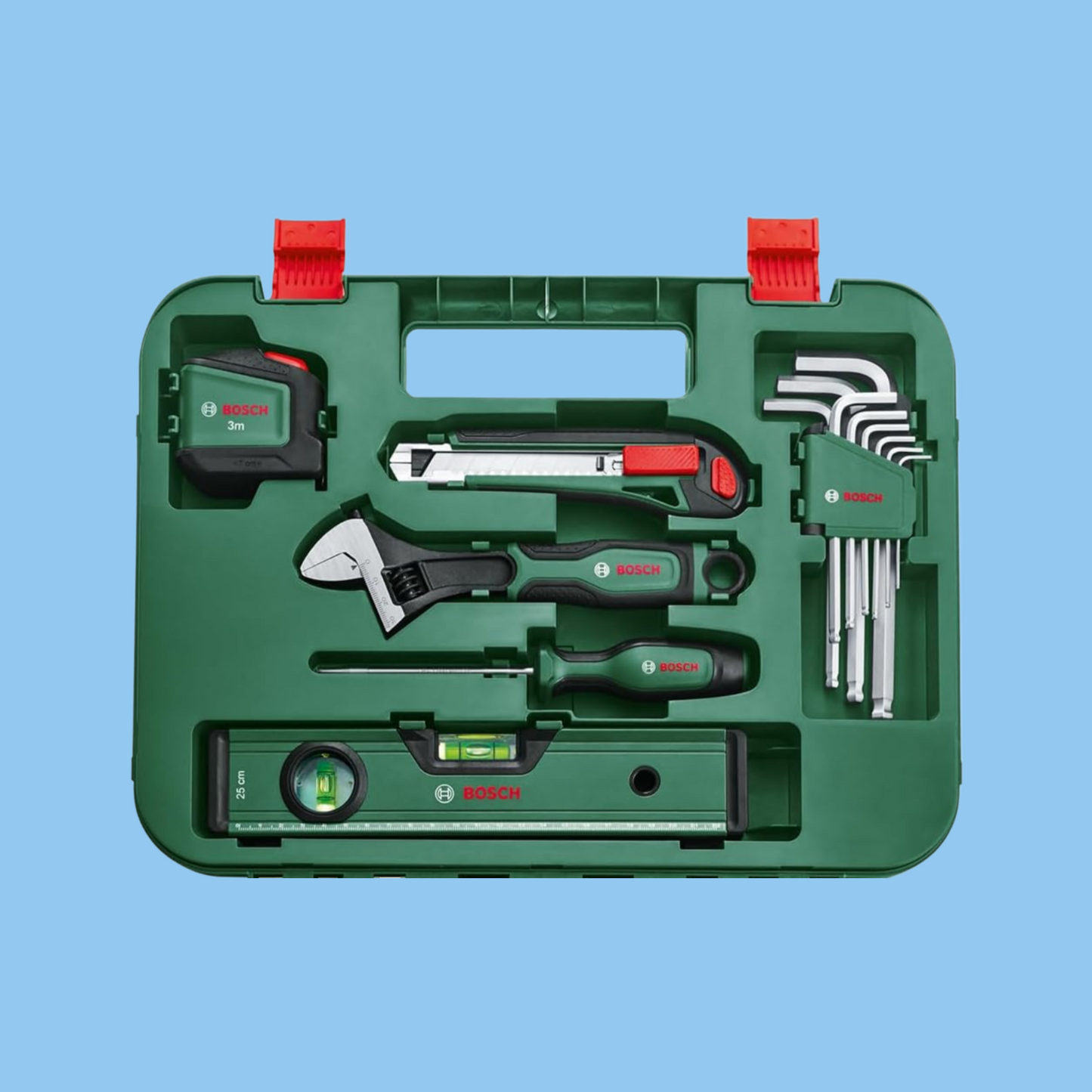 Bosch "Advanced" 52-Piece Hand Tool Set: Durable for DIYers