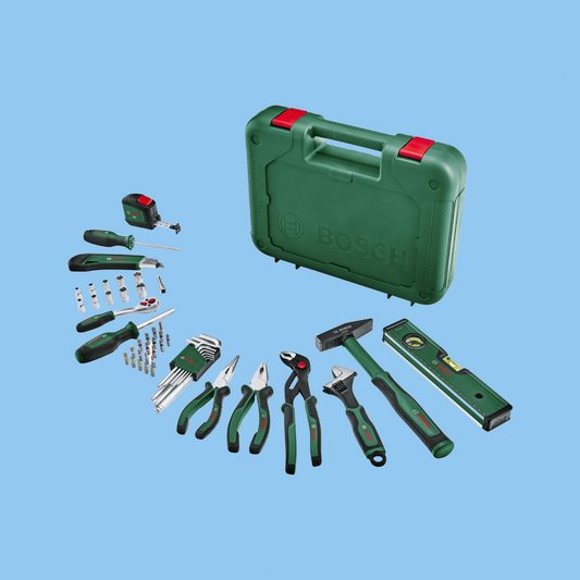 Bosch "Advanced" 52-Piece Hand Tool Set: Durable for DIYers