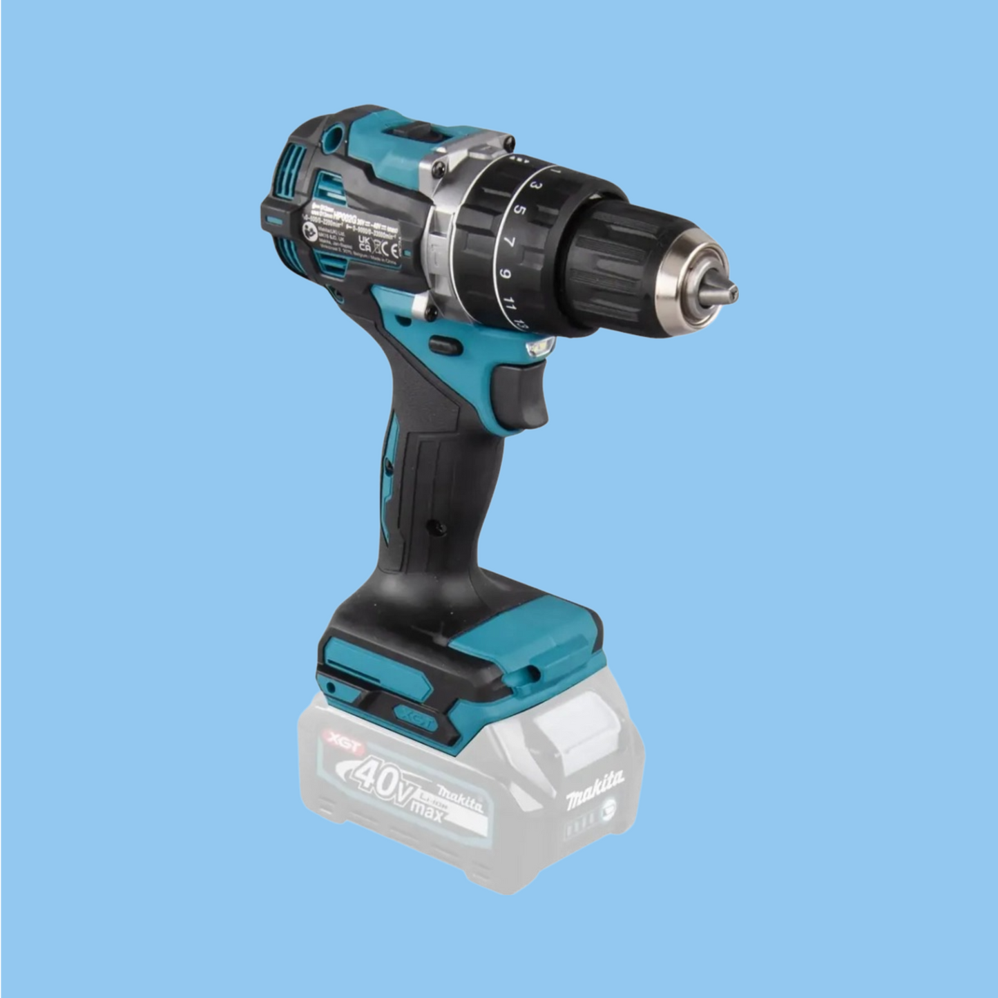 Makita Cordless Hammer Drill Driver XGT, HP002GZ